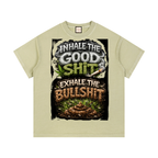 Inhale/Exhale|Vintage Wash Cotton T-Shirt