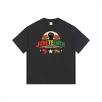 Freedom Day|Vintage Washed Oversized Cotton T-Shirt
