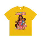 Dark|Tired Mama|Essential Cotton T-Shirt