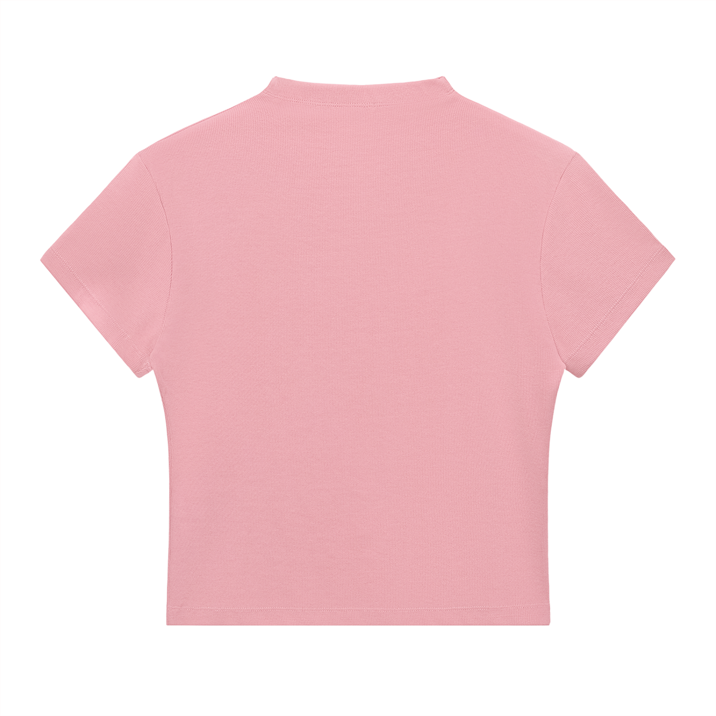 Poppy Skull|Essential Slim Fit Mock Neck T-Shirt