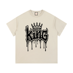 King Drip|Vintage Wash Cotton T-Shirt