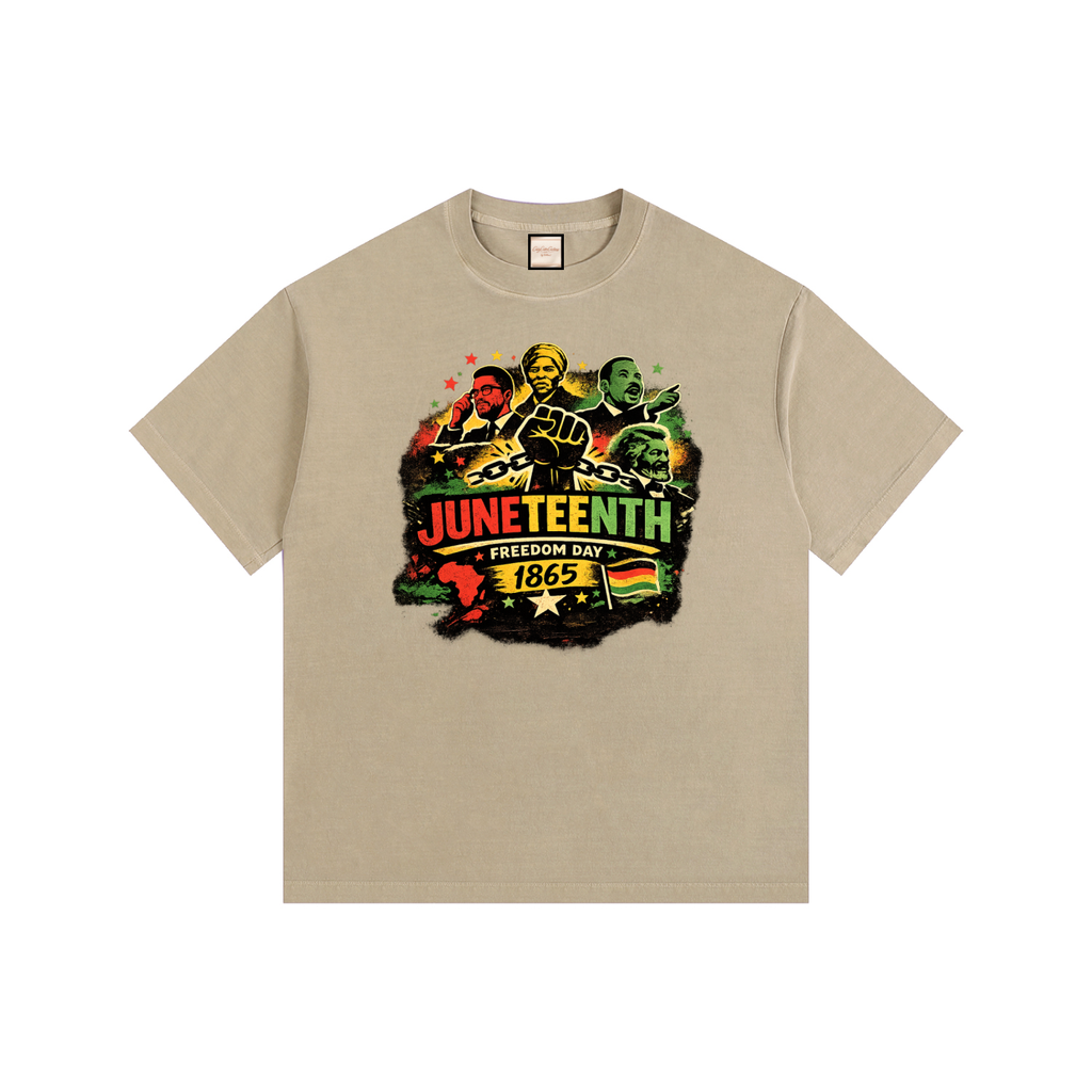June 1865|Vintage Washed Oversized Cotton T-Shirt