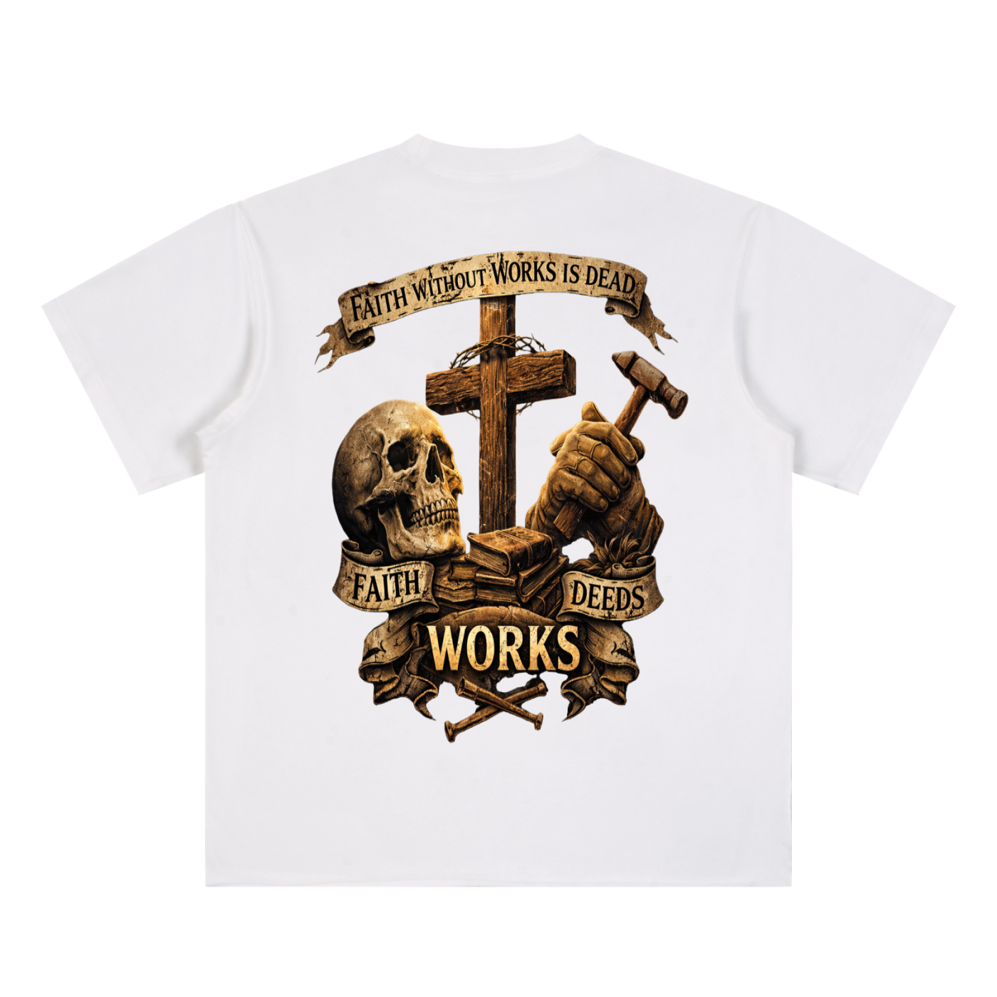 Bible Verse|James 2:26|Essential Cotton T-Shirt