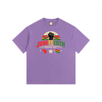 Freedom Day|Vintage Washed Oversized Cotton T-Shirt