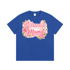 Blessed/Stressed Mama|Essential Cotton T-Shirt