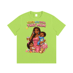 Dark|Tired Mama|Essential Cotton T-Shirt