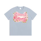 Blessed/Stressed Mama|Essential Cotton T-Shirt
