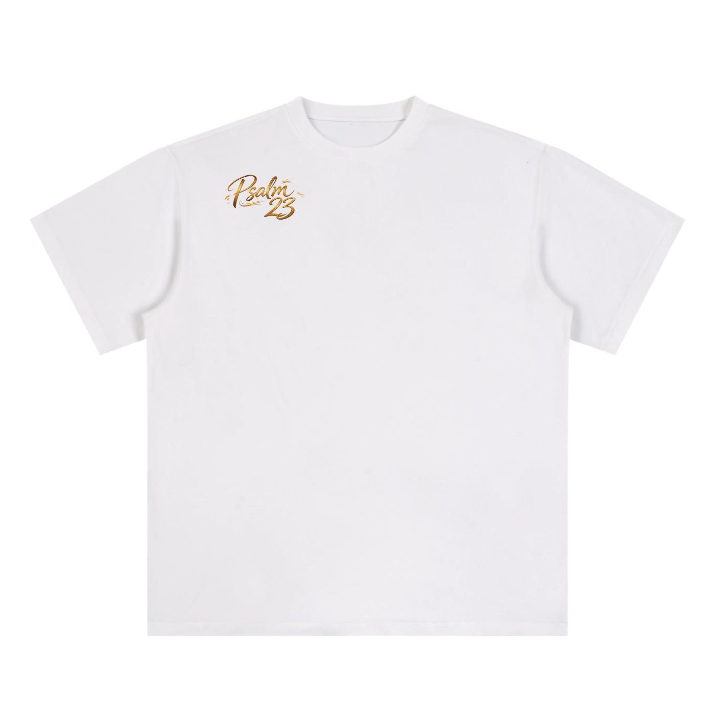 Bible Verse|Psalm 23|Essential Cotton T-Shirt