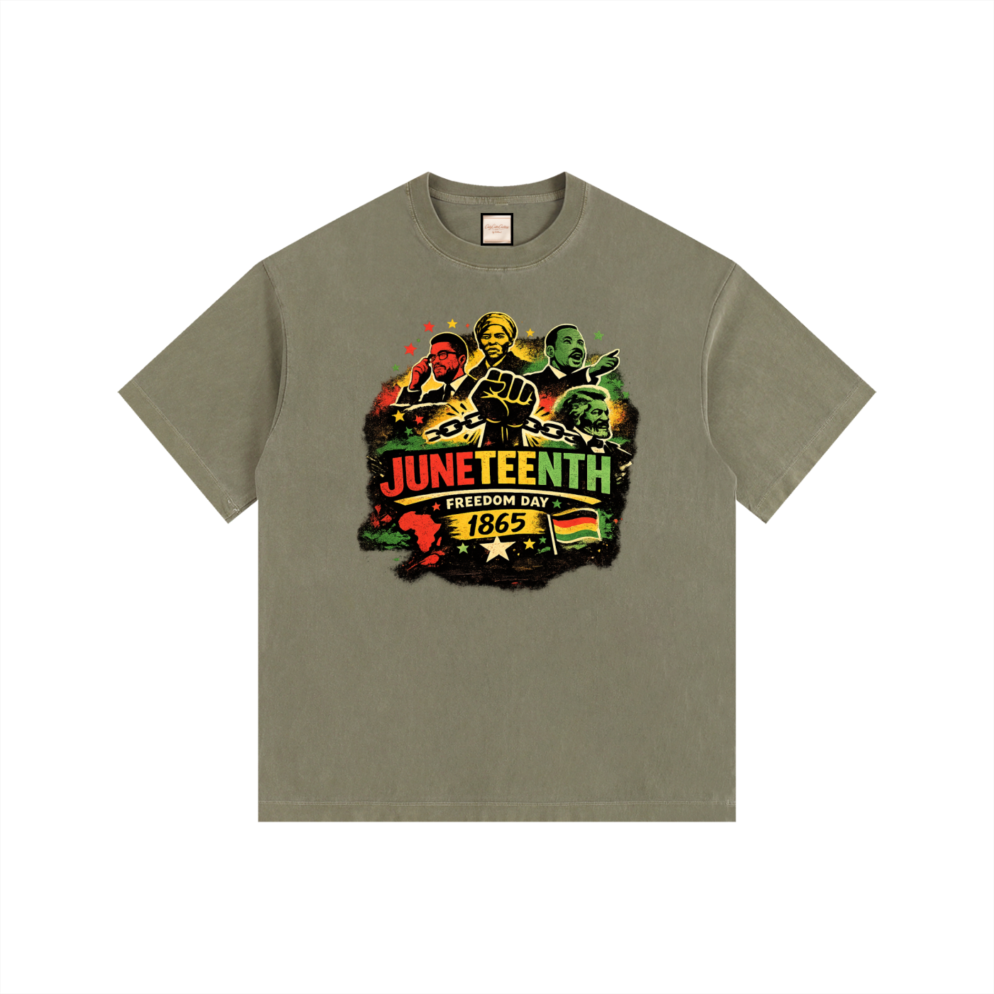 June 1865|Vintage Washed Oversized Cotton T-Shirt
