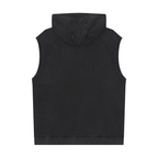 Alpha|Snow Washed Sleeveless Hoodie