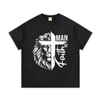 Man of Faith|Vintage Wash Cotton T-Shirt