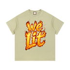 Lit|Vintage Wash Cotton T-Shirt