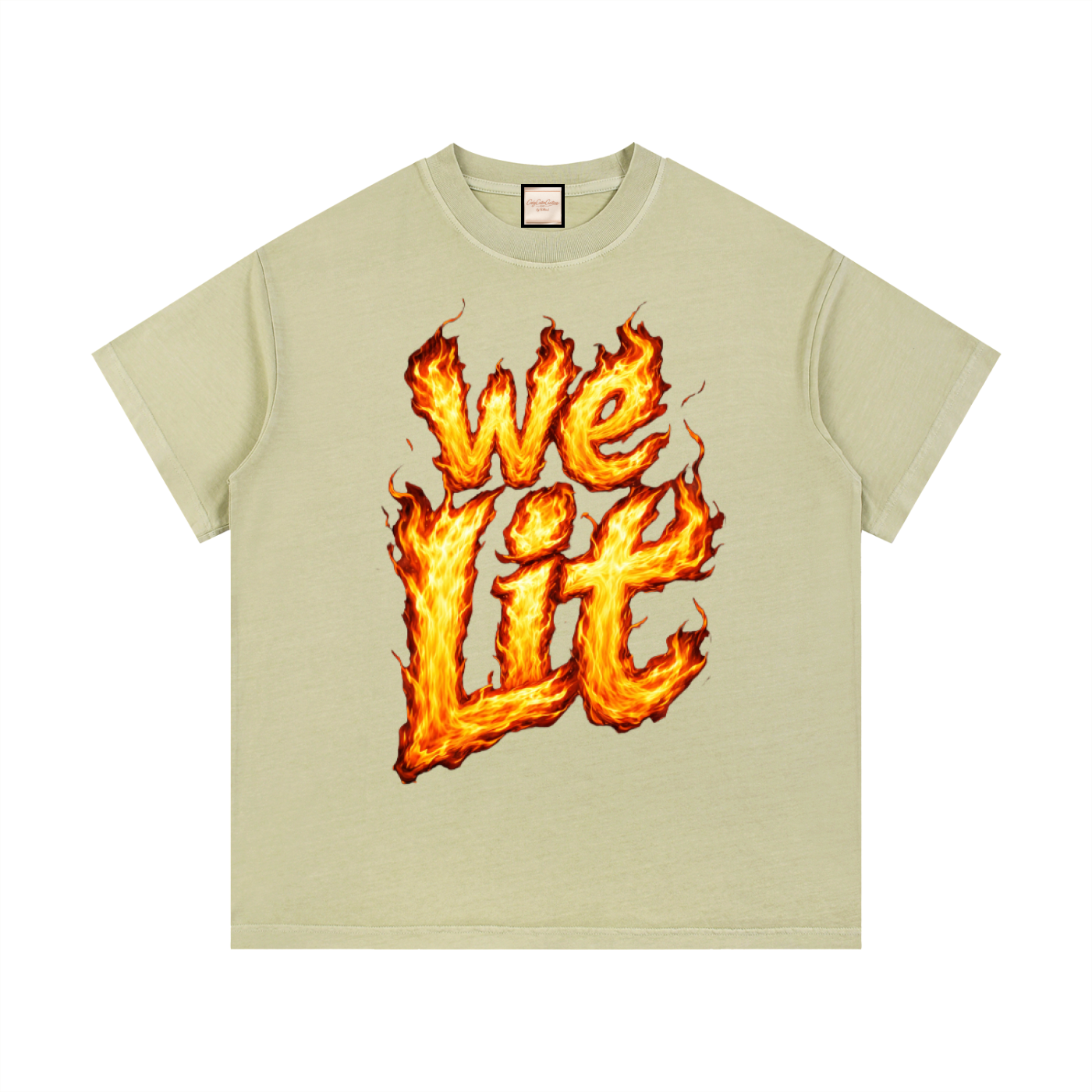 Lit|Vintage Wash Cotton T-Shirt