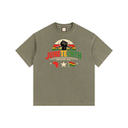 Freedom Day|Vintage Washed Oversized Cotton T-Shirt