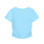 Single/Celibate/Sober|Ruched Bodycon Crop Top