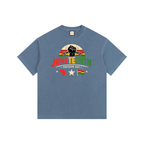 Freedom Day|Vintage Washed Oversized Cotton T-Shirt