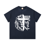 Man of Faith|Vintage Wash Cotton T-Shirt