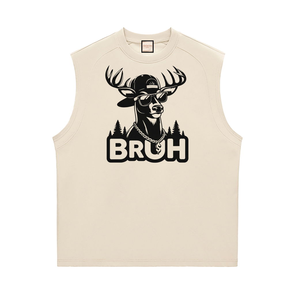 Deer Bruh|Sorona Quick-Dry Cooling Tank Top