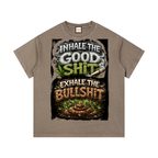 Inhale/Exhale|Vintage Wash Cotton T-Shirt
