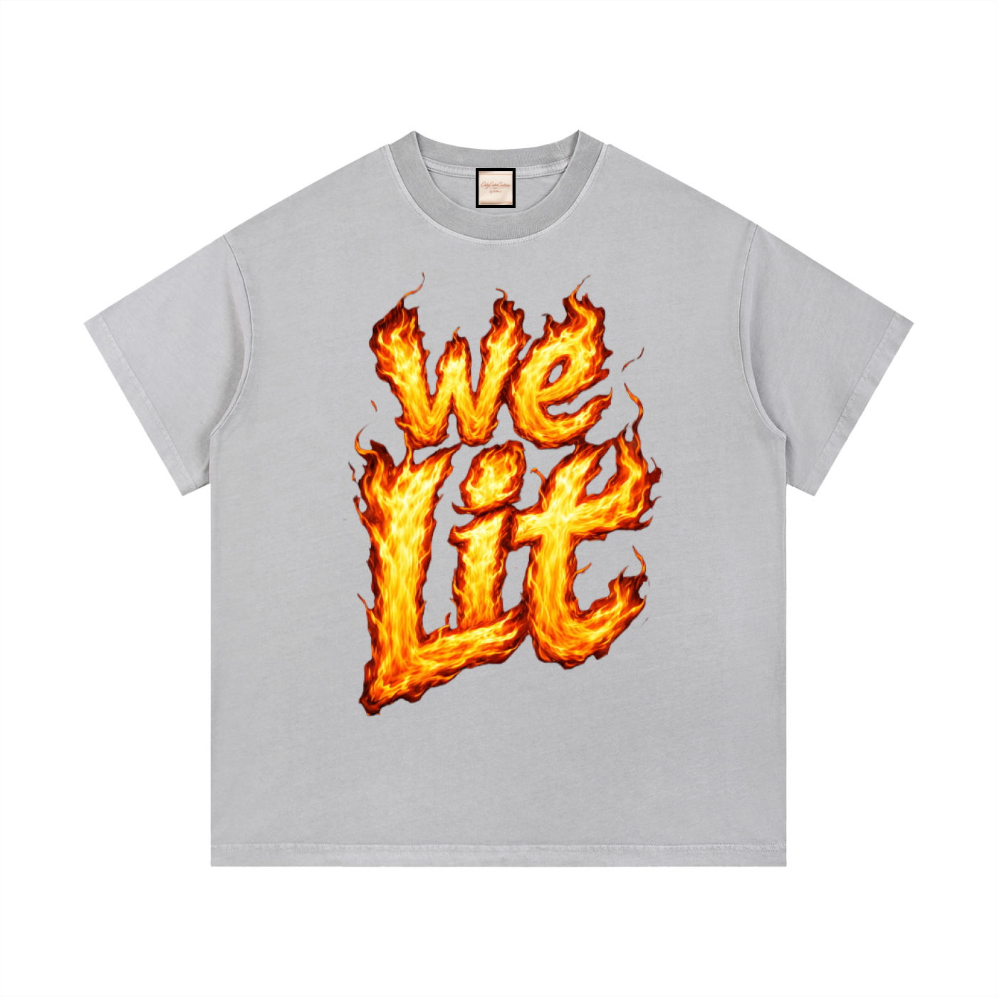 Lit|Vintage Wash Cotton T-Shirt