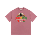 Freedom Day|Vintage Washed Oversized Cotton T-Shirt