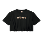 Women’s Crop Bubble Hem T-Shirt