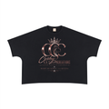 New LOGO|Unisex Heavyweight Boxy Raw Edge T-Shirt