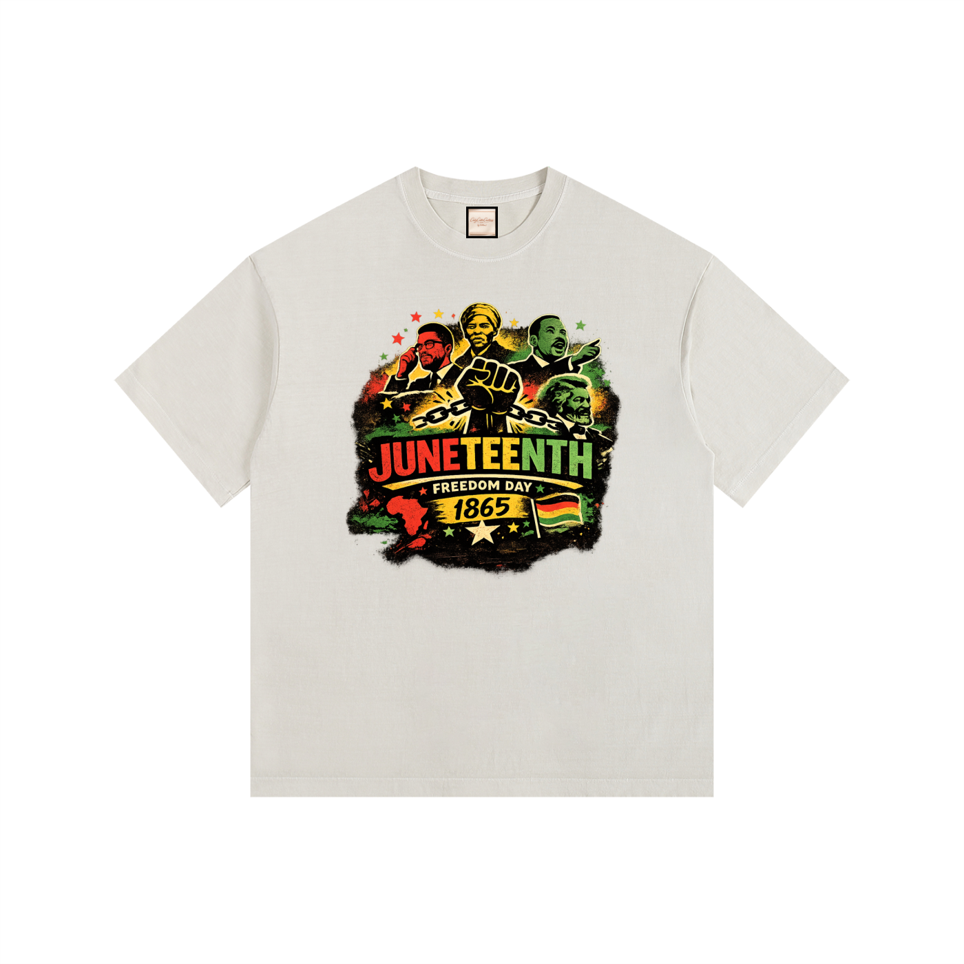 June 1865|Vintage Washed Oversized Cotton T-Shirt
