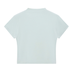 Poppy Skull|Essential Slim Fit Mock Neck T-Shirt