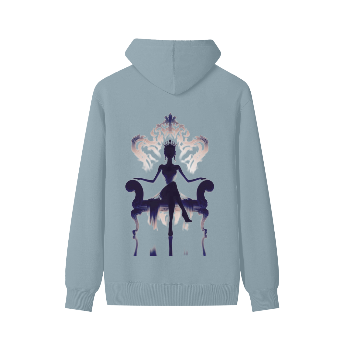 Logo Queen Throne Classic Unisex Cotton Hoodie