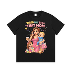 Light|Tired Mama|Essential Cotton T-Shirt