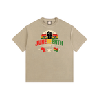 Freedom Day|Vintage Washed Oversized Cotton T-Shirt