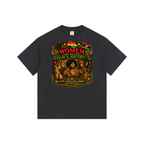 Women|Juneteenth|Vintage Washed Oversized Cotton T-Shirt