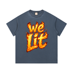 Lit|Vintage Wash Cotton T-Shirt