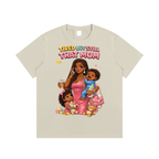 Dark|Tired Mama|Essential Cotton T-Shirt