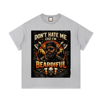 Dark|Beardiful|Vintage Wash Cotton T-Shirt