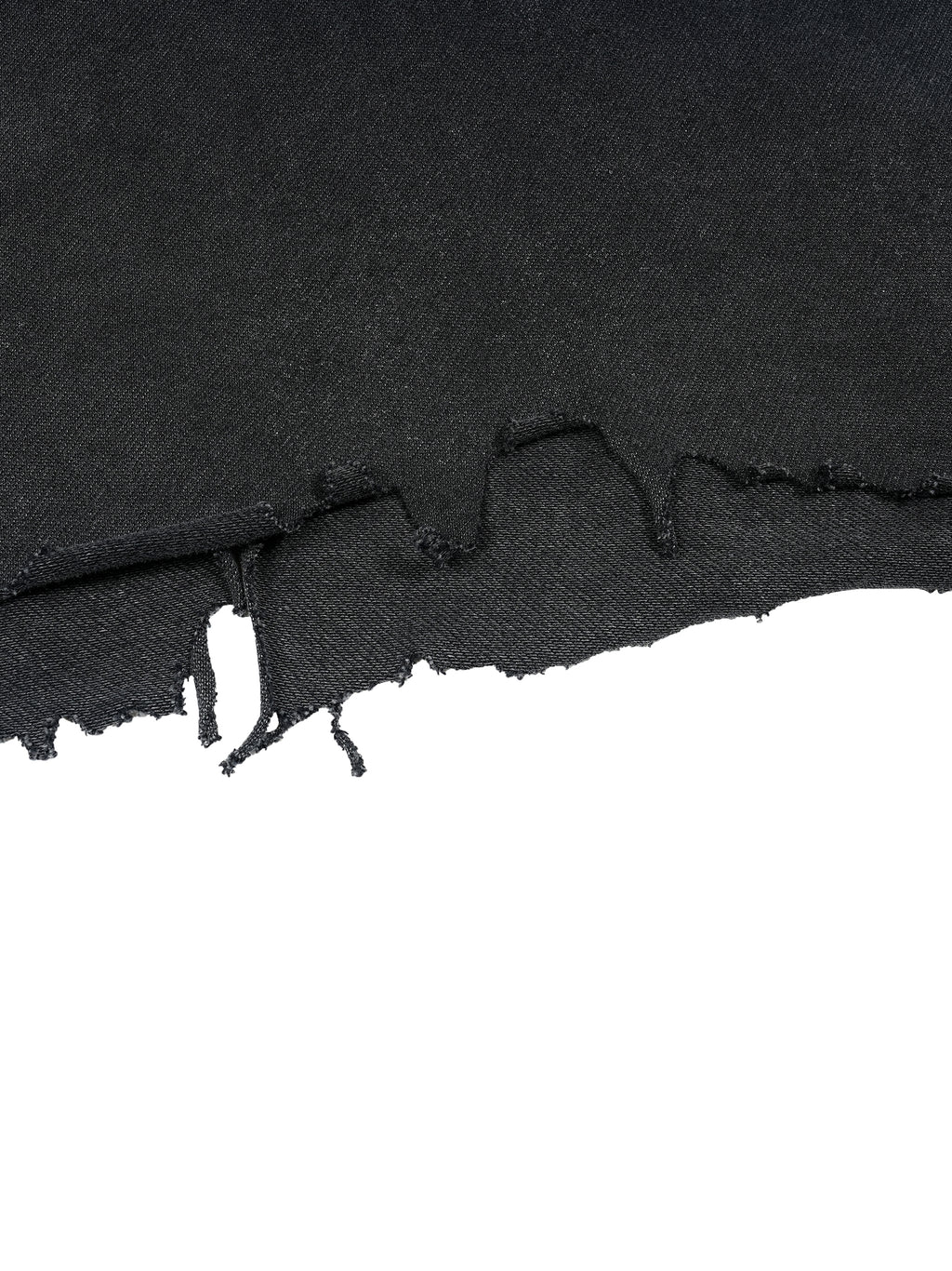 Iconic|Vintage Wash Boxy Distressed Hem T-Shirt